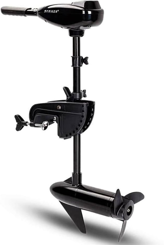 STRIKER TR100 1152W 90lbs Electric Trolling Outboard Motor. NB: Minor use &