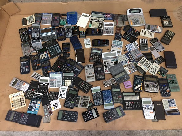 Canon/Casio/Sharp Mixed Brand and Model Calculators