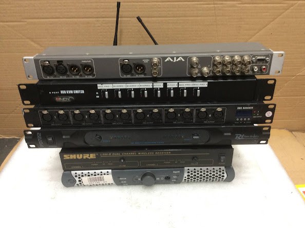 Power Dynamics PD722 UHF Microphone System&AJA KLBox External Boxent