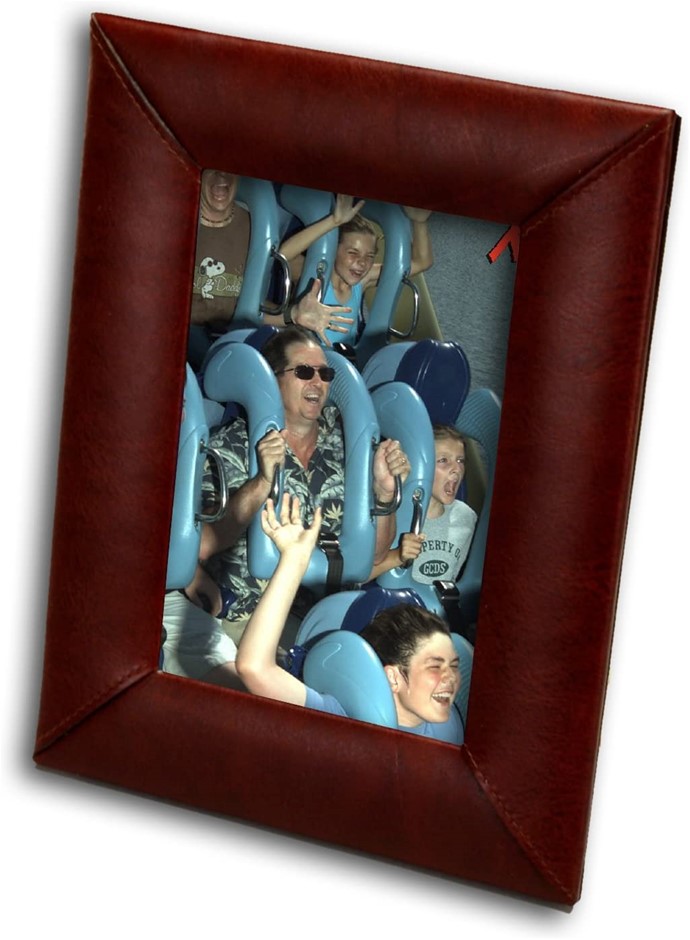 DACASSO Mocha Leather, 10 x 15cm.