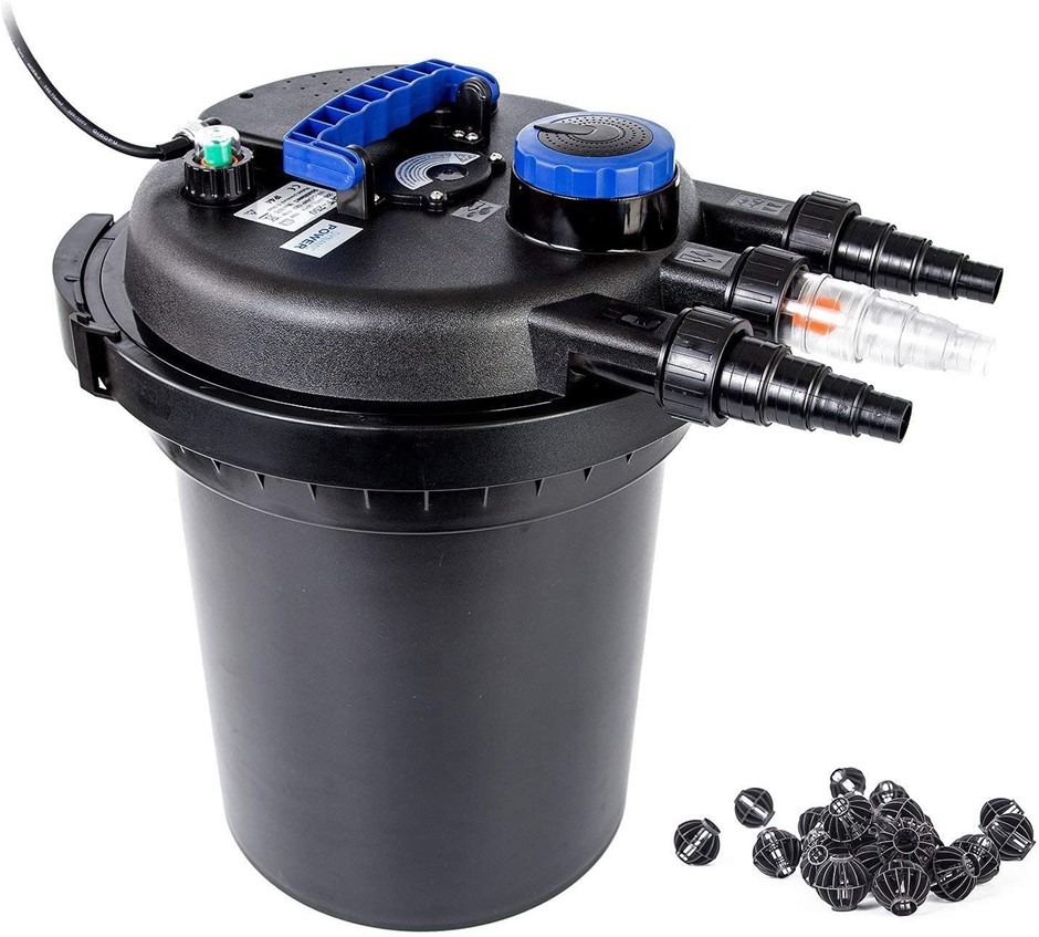 DYNAMIC POWER External Canister Pond UV Filter 10000L/H, AQ-CPF250-15.