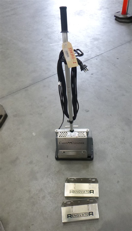 Renovator Type TM3 Counter Rotating Brush Carpet Cleaner