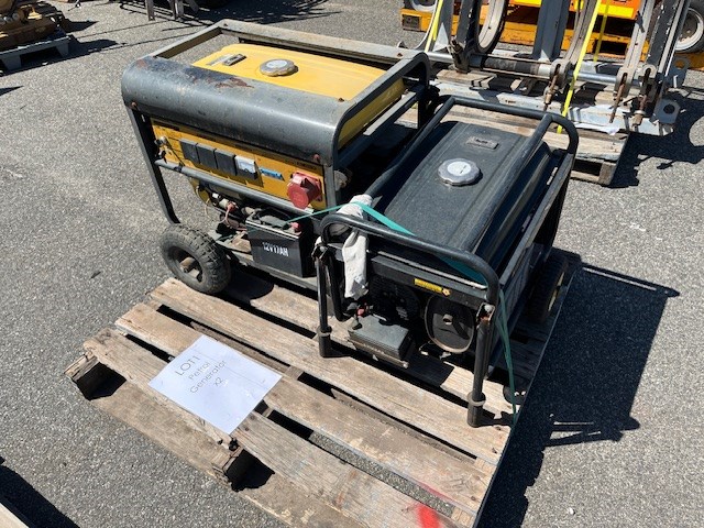 2x Petrol Generator