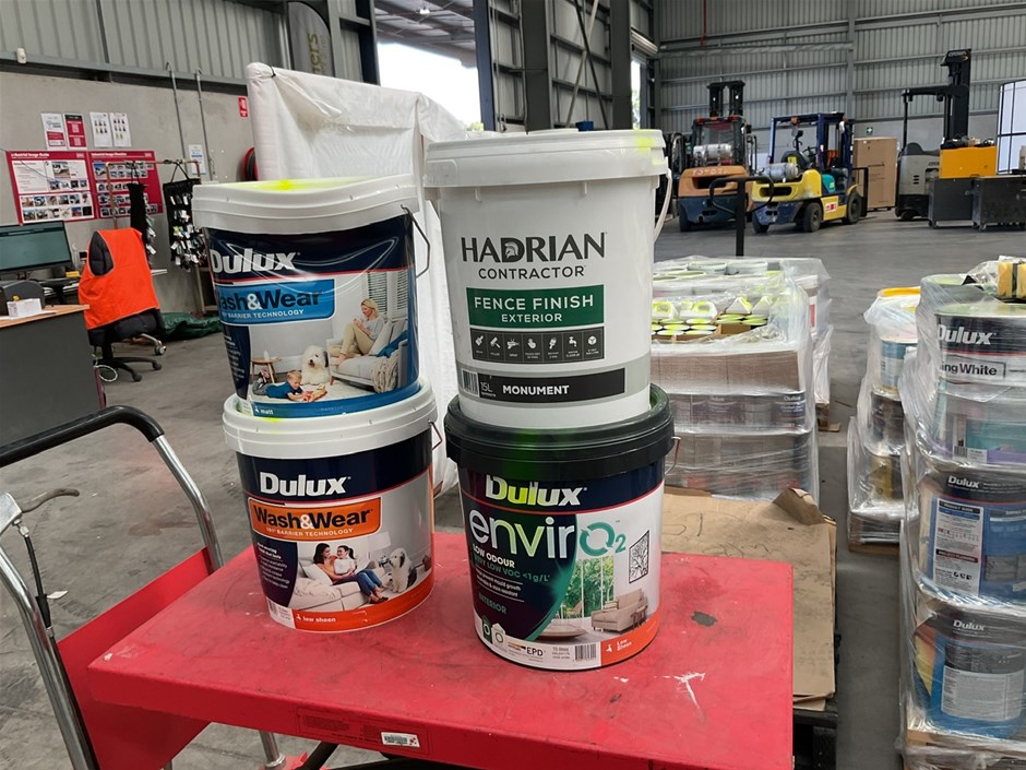 15L Assorted Paint x 4