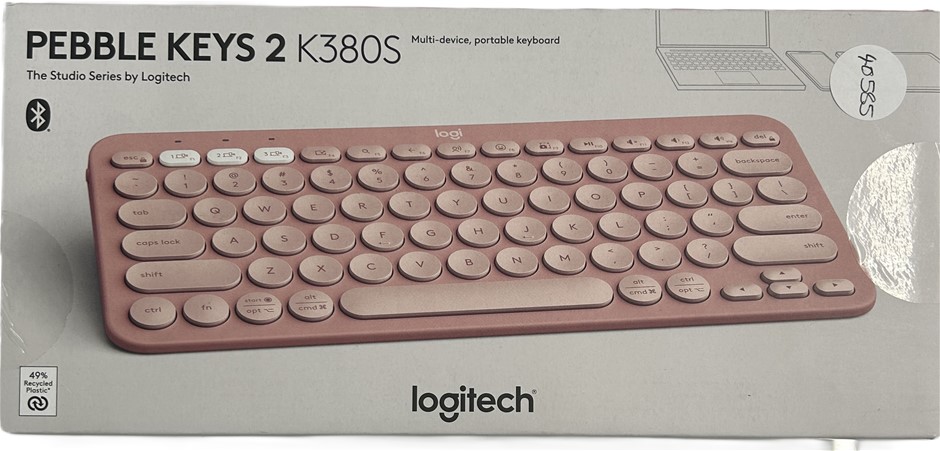 Logitech Pebble Keys 2 K380S Wireless Keyboard