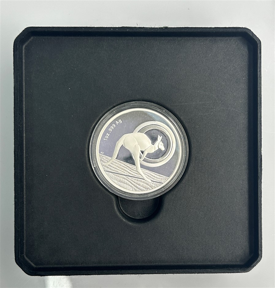 2021 Australian Kangaroo One Ounce Silver Proof Coin