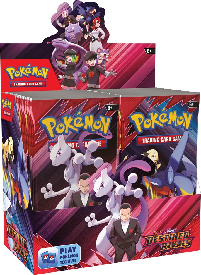 Pokemon Destined Rivals Booster Box - Opened Auction (0007-2581248 ...