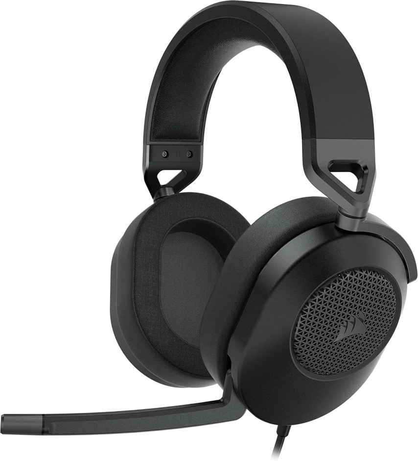 CORSAIR HS65 Surround Multiplatform Wired Gaming Headset – Dolby Atmos – So