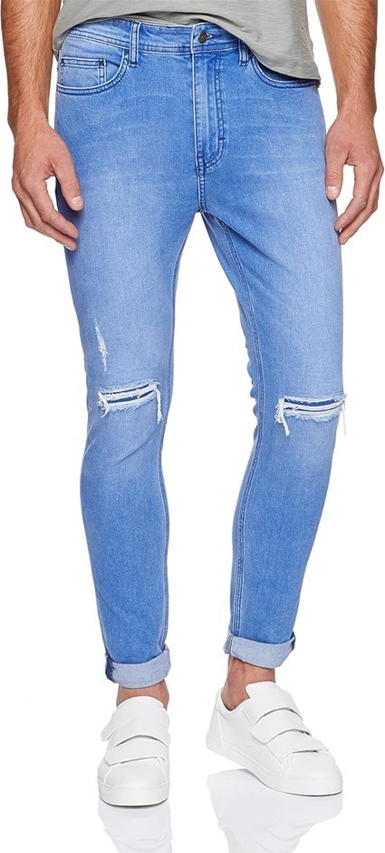 LEE Men's Z-One Tapered Skinny Jean, Ignite Blue, Size 29R, L/606162-DJ3. R