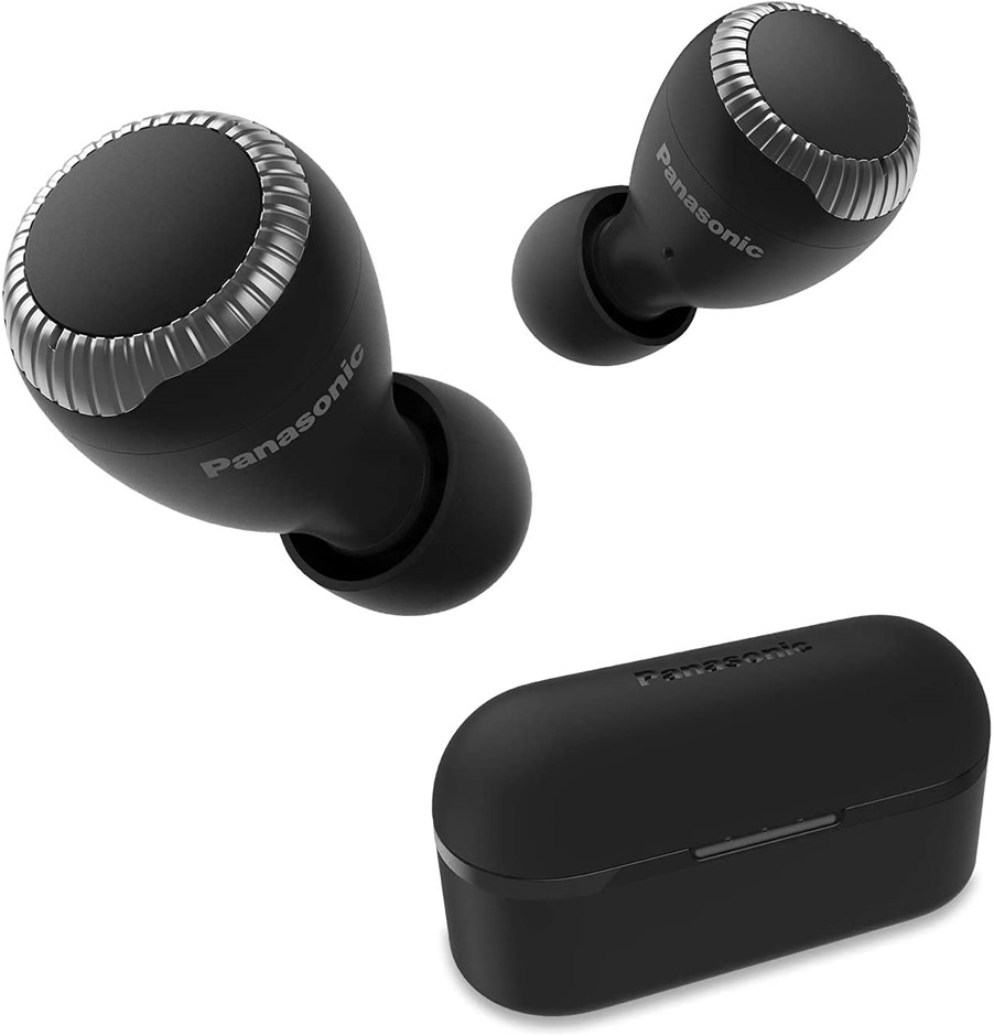 PANASONIC True Wireless Bluetooth Water Resistant Earbuds With Noise Cancel