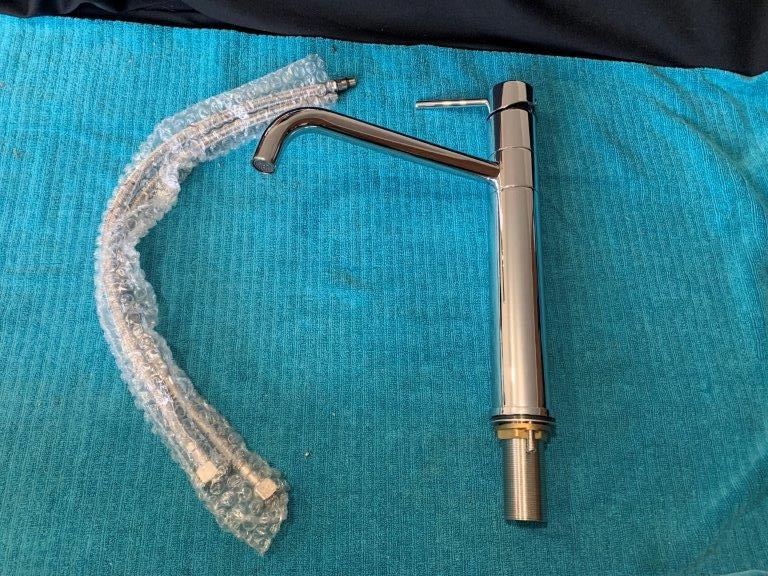 New in Box Multitude Tall Swivel Basin Mixer Tap  - Qty 1