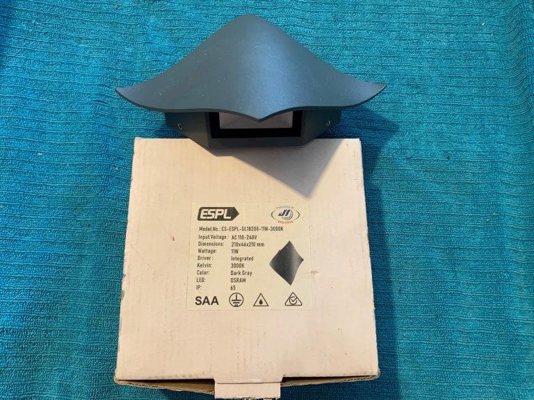 New in Boxes 2 x Various LED Sensor Wall Lights