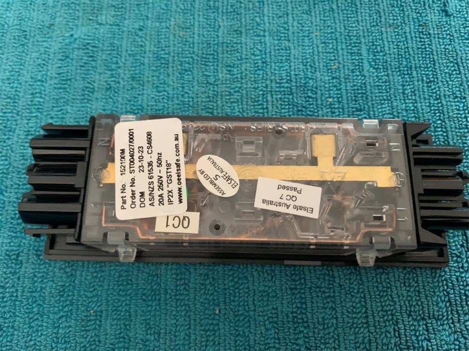 Elsafe Double Power Point, Black - Qty 4 Boxes