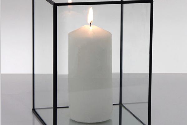 Glass Hurricane Lantern Boxes 19cm Set of 16 Highett VIC pickup