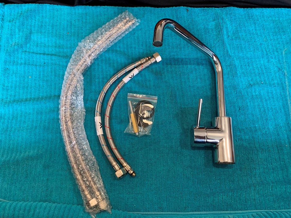 New in Box Coroma Sink Swivel Mixer Tap - Quantity 1