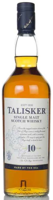 Talisker 10 Year Old Single Malt Scotch 