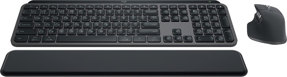 LOGITECH MX Keys S Combo - Performance Wireless Keyboard and Mouse with Pal