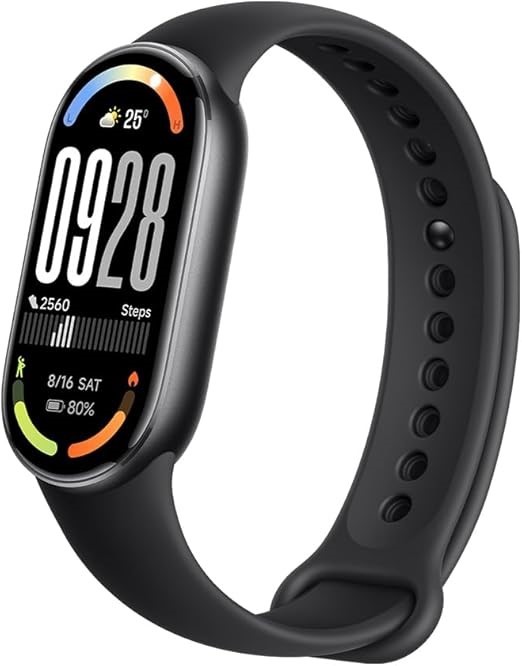 XIAOMI Smart Band 10 Fitness Tracker, 1.72" AMOLED Display, 21-Day Battery