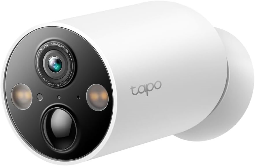 TP-LINK Tapo Smart Wire-Free Indoor/Outdoor Security Camera, AI Detection,