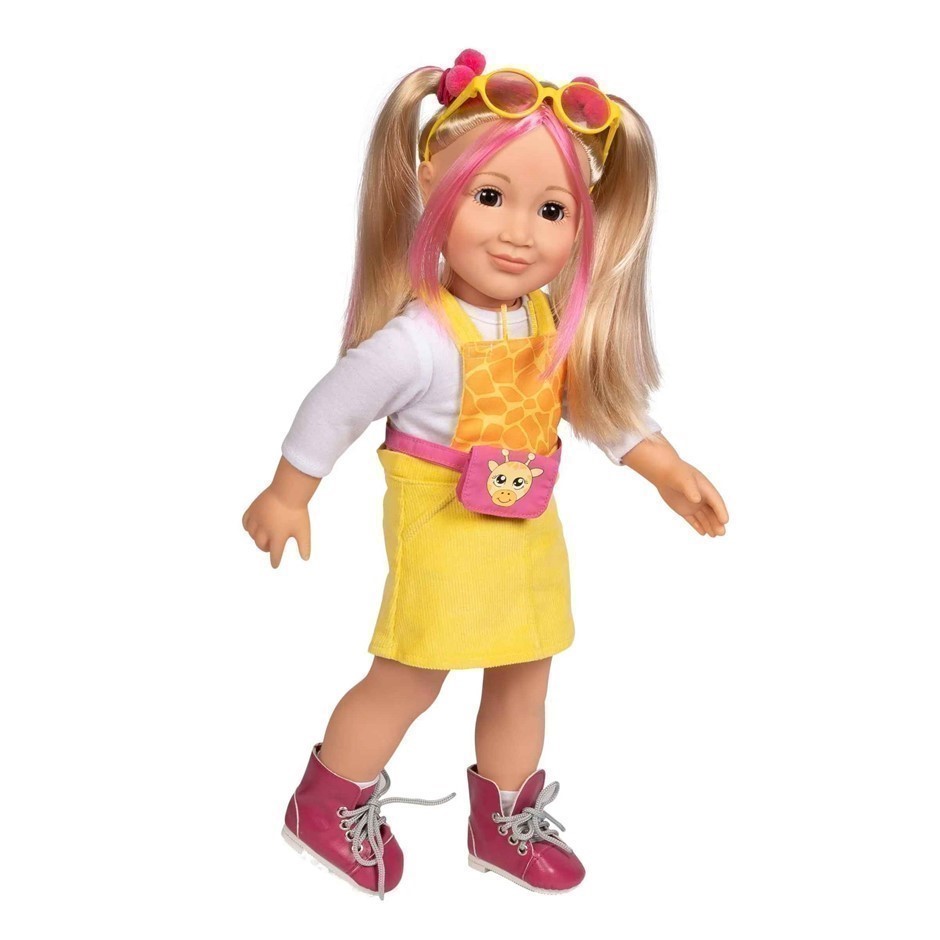 ADORA - Realistic 18-inch  Doll - "LUCY". Soft, Huggable Body. Moveable Arm