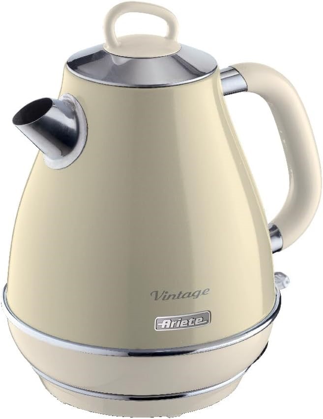 ARIETE Vintage 2869 Kettle, Electric Kettle with Visible Water Level. NB: M
