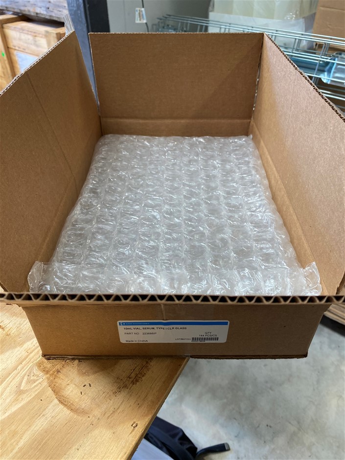 10mL Vial Serum Type I CLR GLASS 