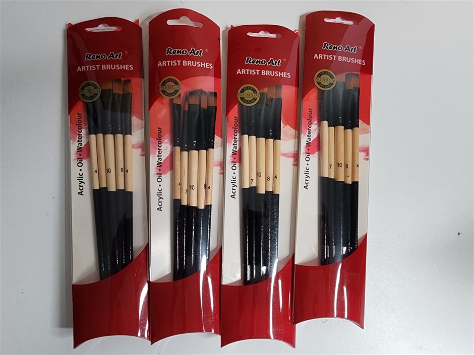 Reno Art Artist Premium Brushes - New