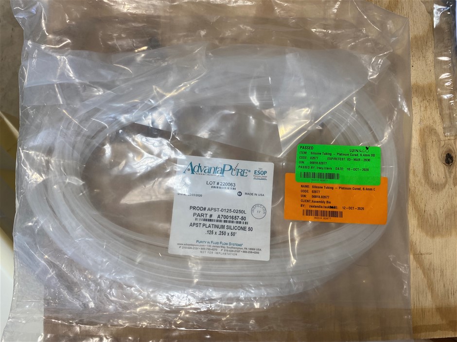 APST Platinum Silicone 50 0.125" X 0.25" X 50'