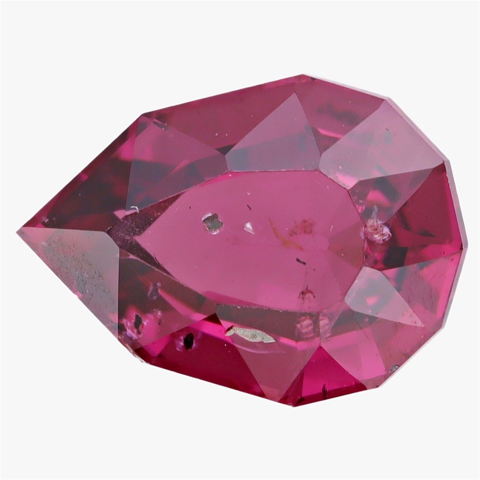 2.36 Carats Pinkish Red Rhodolite Garnet