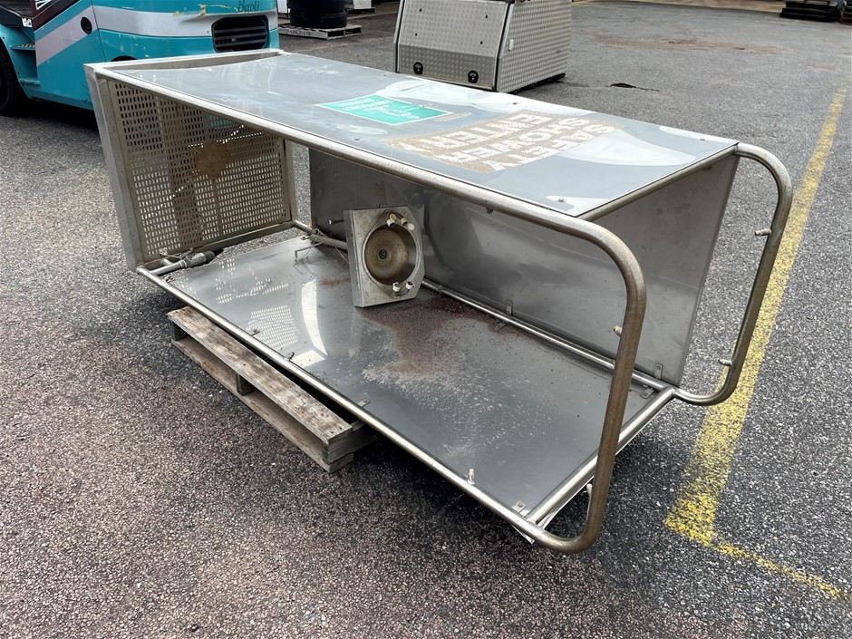 <p>Stainless Steel Safety Shower</p>