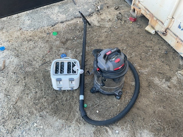 Vacuum Cleaner and Toaster