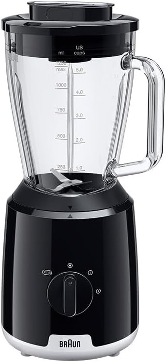 BRAUN Household PowerBlend 1 Jug Blender JB1050BK, 600W, Black. NB: Minor U