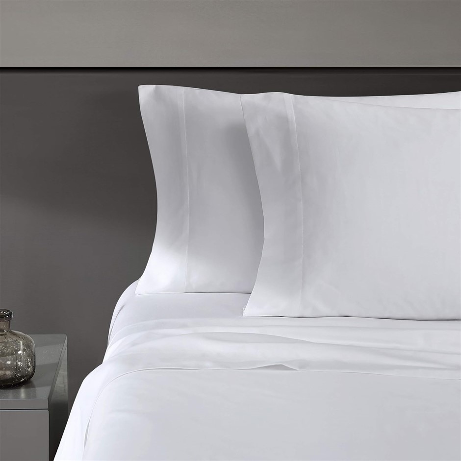 VERA WANG Luxury Sateen Cotton Sheet Set, 800 Thread Count, Soft & Smooth,