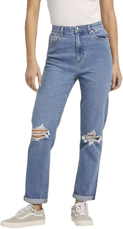 RIDERS By LEE Women's Hi Mom Jean, Size 9R, Blue Viewpoint (SZ1), 552075. R