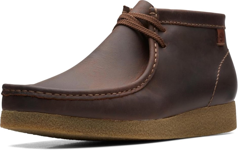 CLARKS Men's Shacre Boots, Size US 10.5M, Beeswax (261), 59436. NB: Scratch