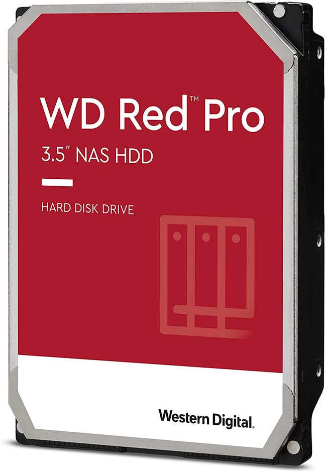 WESTERN DIGITAL Red Pro 8TB 3.5" NAS Hard Disk Drive. NB: Minor Use, Not In