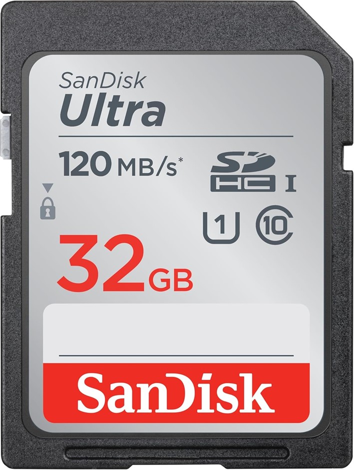 Sandisk Ultra SDHC Class 10 Memory Card, 32GB