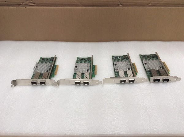 Dell & Lenovo Network Adapters & Cisco V01 Ethernet Card (Lot of 4)