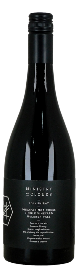Ministry of Cloud Onkaparinga Rocks Shiraz 2021 (6x 750mL), AUS.
