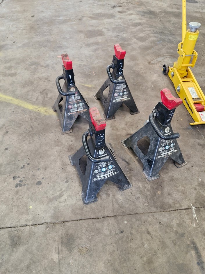 2x Renegade RIVSS4T Jack - Stand Pair - 4.0t - Moranbah