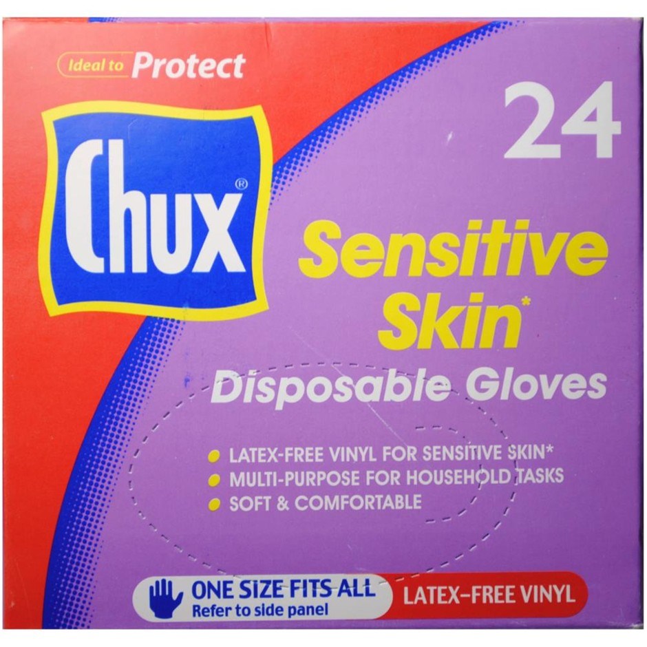 40 x Chux PK24 Disposable Gloves Sensiti