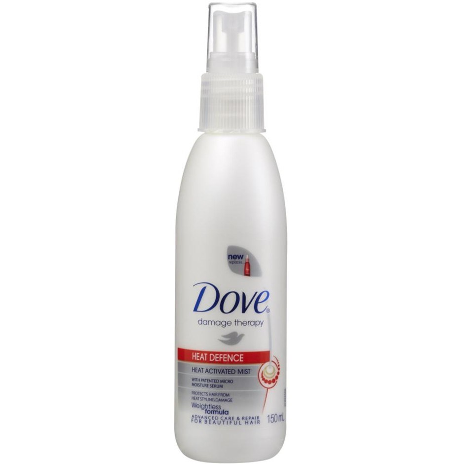 24 x Dove 150ml Hair Therapy Heat Defenc
