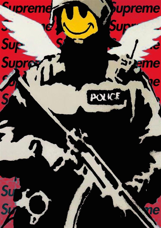 Death NYC Ltd Ed. Signed Graffiti Pop Art Print