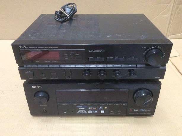 Denon AVR-X1500H&DRA-425 AV Receiver (Lot of 2)