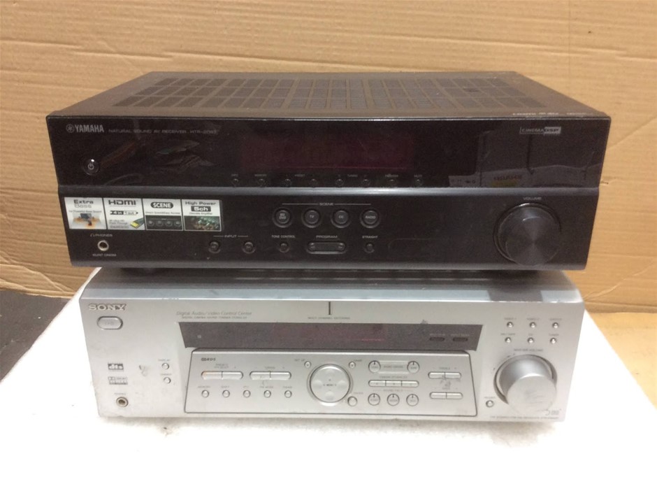 Yamaha HTR-2067 AV Receiver + Sony STR-K840P AV Receiver