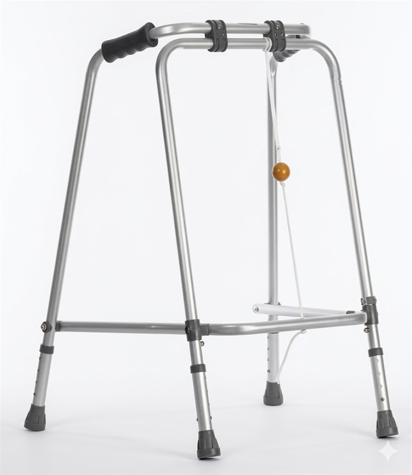 British Ball Folding Walker Frame. NB: Not in original packaging