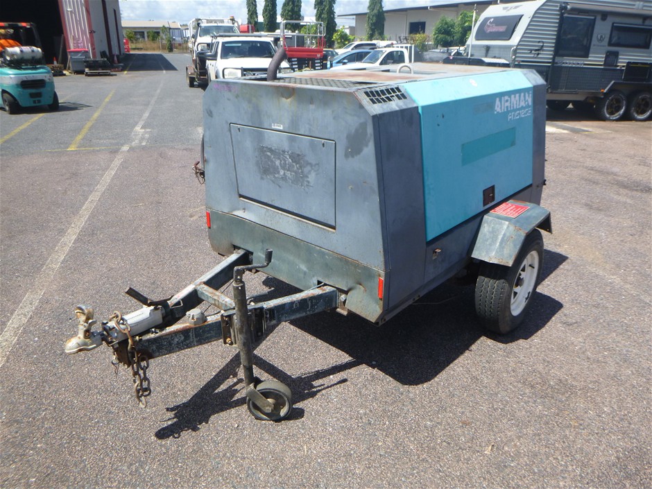 <p>Airman PDS185S Trailer Mounted Compressor</p>