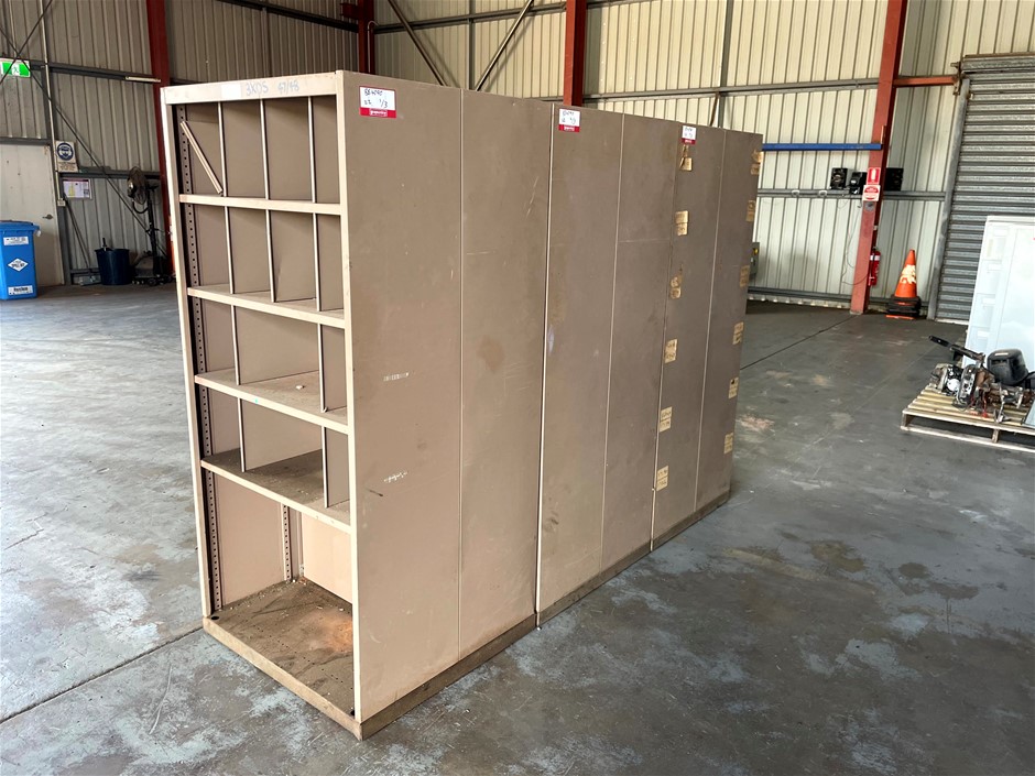 <p>Compactus Sliding Storage Cabinets</p>