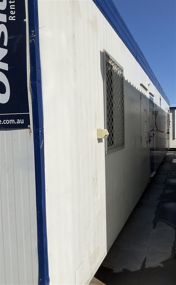Portable Toilet Block - 13.2m x 3.6m - Male -  Pakenham