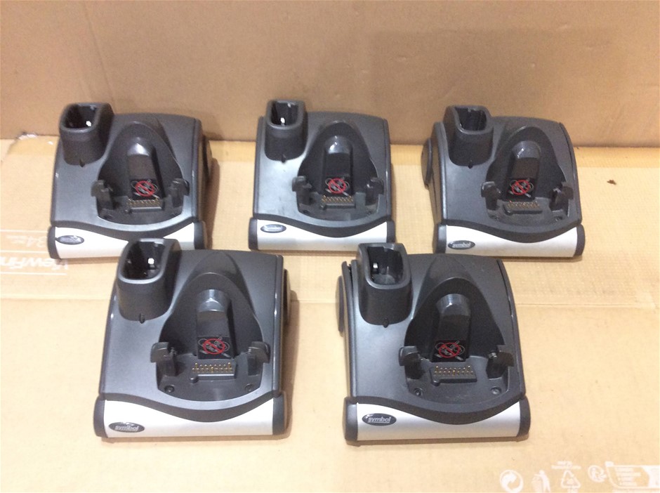 Symbol CRD9000-1001SR Single-Slot Scanner Charging Dock (Lot of 5)
